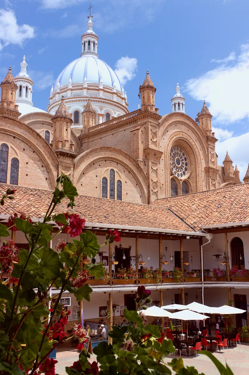 Las cúpulas azules de la Catedral Nueva de Cuenca