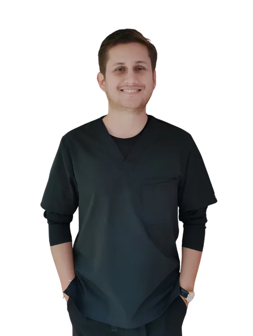 Retrato de Dr. Juan Mendoza Ortega, del equipo de CrabCare